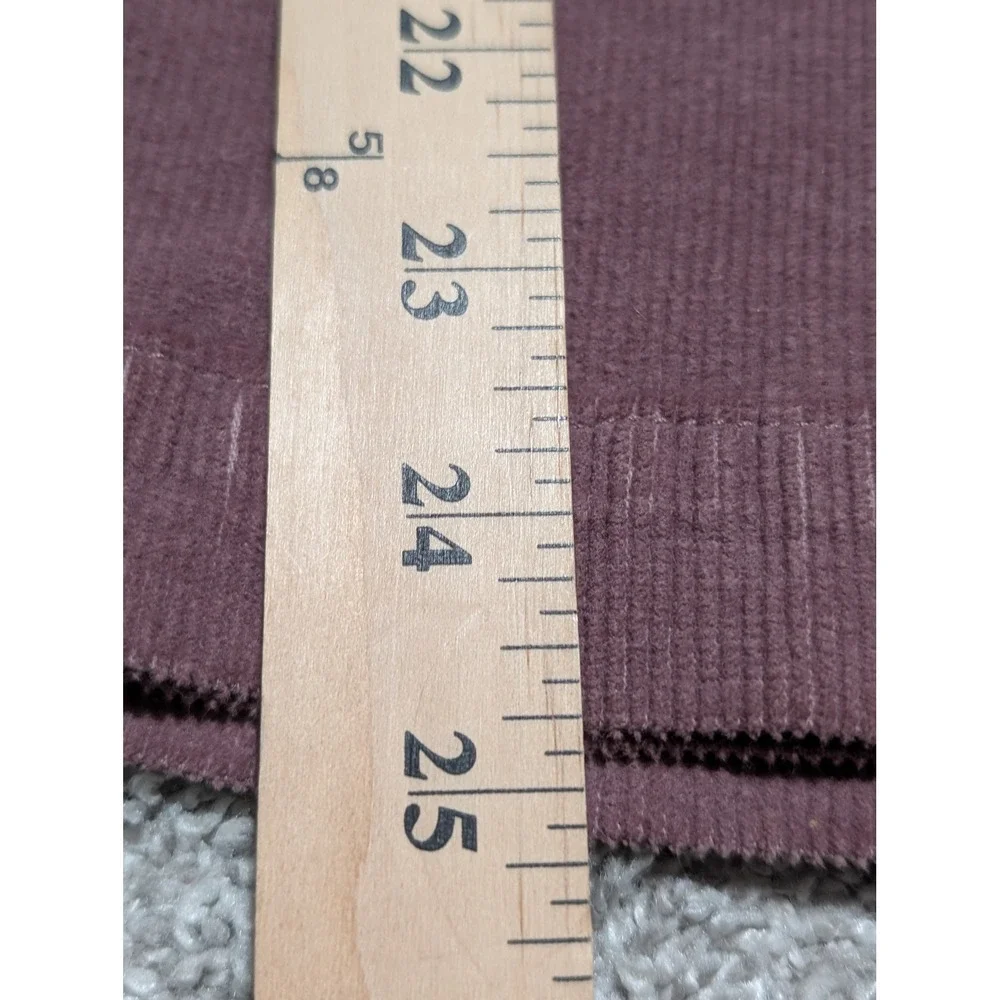 Corduroy Pants Womens 28 Mauve Wide Leg High Rise 30x25 Boho‎ Retro 70s